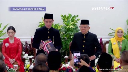 [FULL] Serah Terima Jabatan Maruf Amin ke Gibran Rakabuming sebagai Wakil Presiden RI