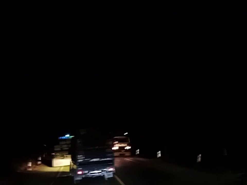 Jalur jalan dari Balikpapan ke IKN Nusantara Gelap Gulita