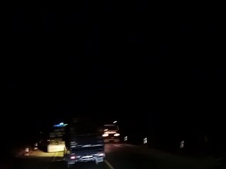 Jalur jalan dari Balikpapan ke IKN Nusantara Gelap Gulita