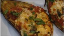 Aubergines farcies باذنجان محشي بالجبن