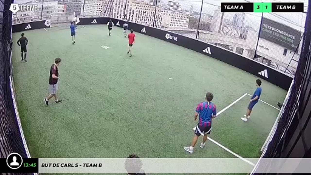But de Carl S - Team B