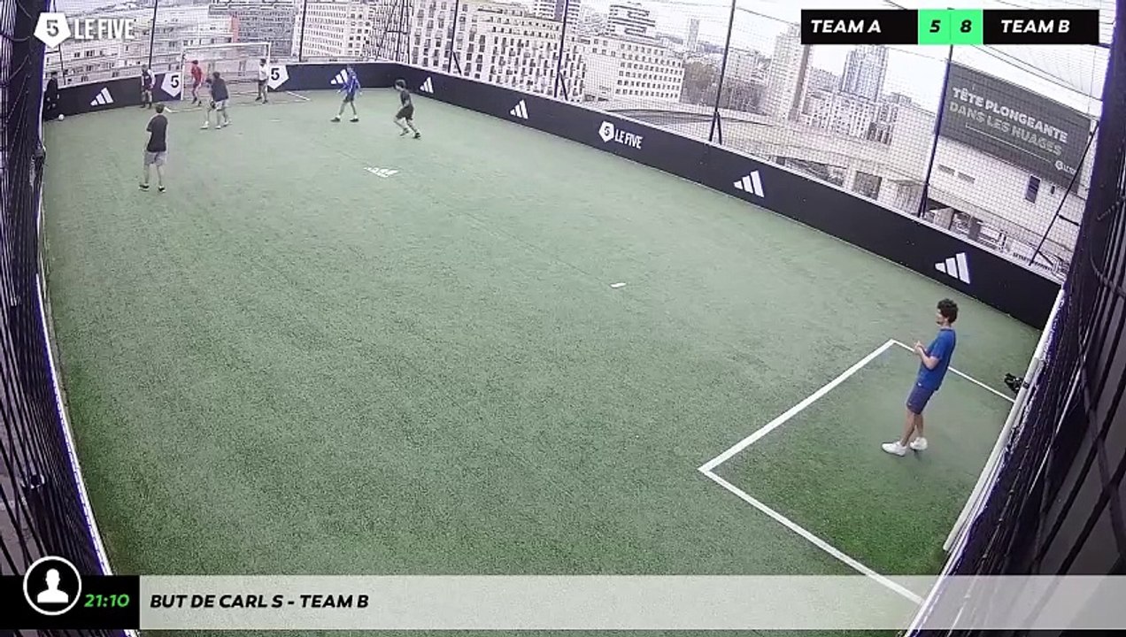 But de Carl S - Team B
