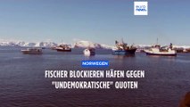 Fischer in Norwegen blockieren Häfen aus Protest gegen neue Fangquoten