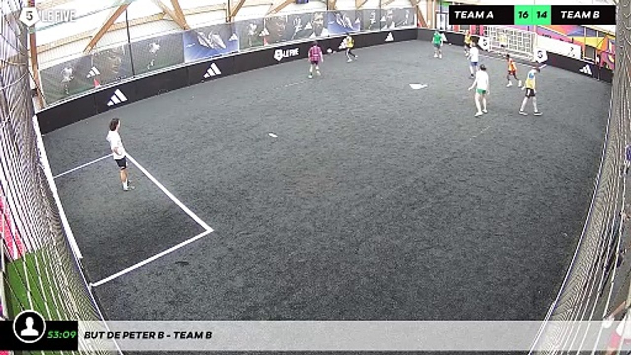 But de Peter B - Team B