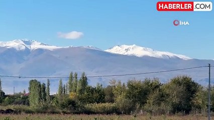 Iğdır'ın Yüksek Kesimlerine Mevsimin İlk Karı Düştü