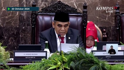 Kala Pantun Ketua MPR Ahmad Muzani Buat Prabowo Geleng Kepala hingga Jokowi Tepuk Tangan