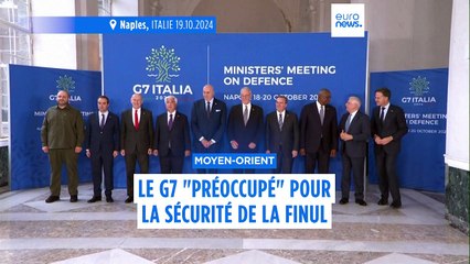 Download Video: Les ministres de la Défense du G7 s'inquiètent de la sécurité des soldats de la paix de la FINUL au Liban