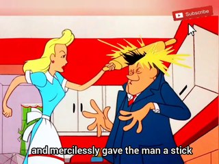 Woman daily routine Life#woman gets frustrated with her work #Funny animation #Funny cartoon