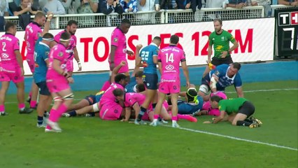 TOP 14 - Essai de Gauthier MARAVAT (CO) - Castres Olympique - Stade Français Paris
