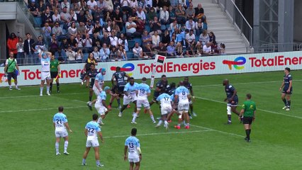 TOP 14 - Essai de Lucas MARTIN (AB) - Aviron Bayonnais - Racing 92