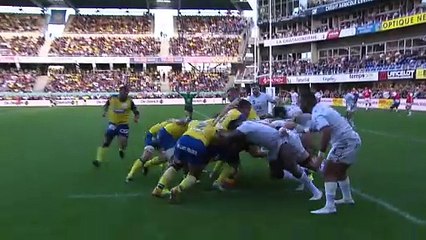 TOP 14 - Essai de Étienne FALGOUX (ASM) - ASM Clermont - RC Vannes