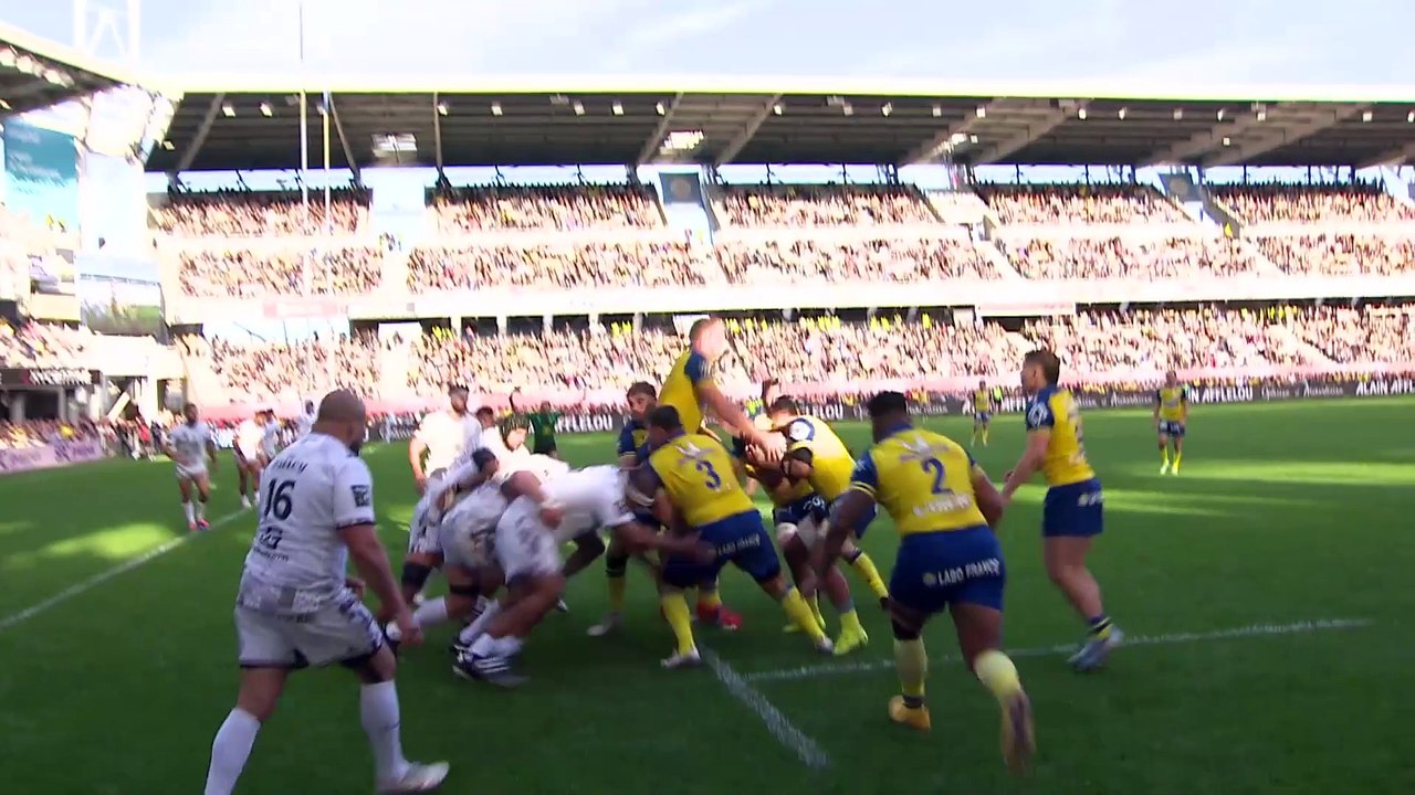 TOP 14 - Essai de Alivereti RAKA (ASM) - ASM Clermont - RC Vannes