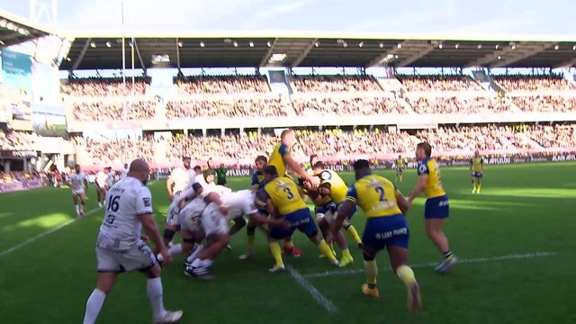 TOP 14 - Essai de Alivereti RAKA (ASM) - ASM Clermont - RC Vannes