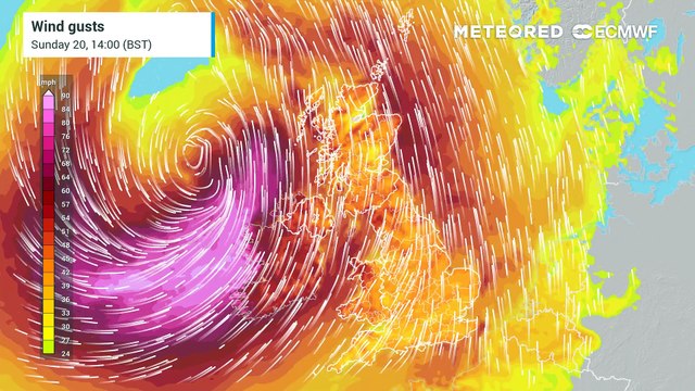 UK weather outlook: Storm Ashley unleashes devastating wind gusts over 100mph and coastal flooding