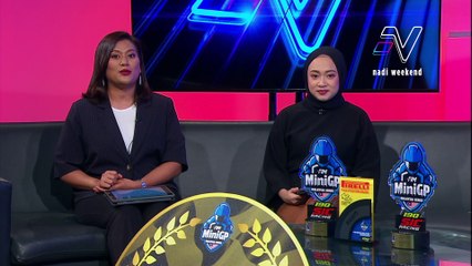 Qabil Irfan & Qayyim Razin menyerlah di saingan MiniGP Malaysia