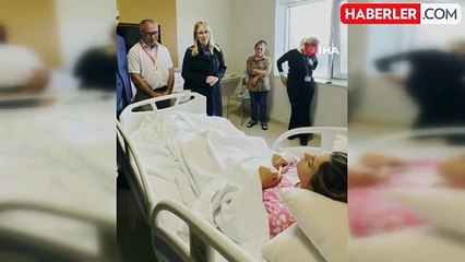 AK Partili Vekil, Eski Eşi Tarafından Vurulan Kadını Ziyaret Etti