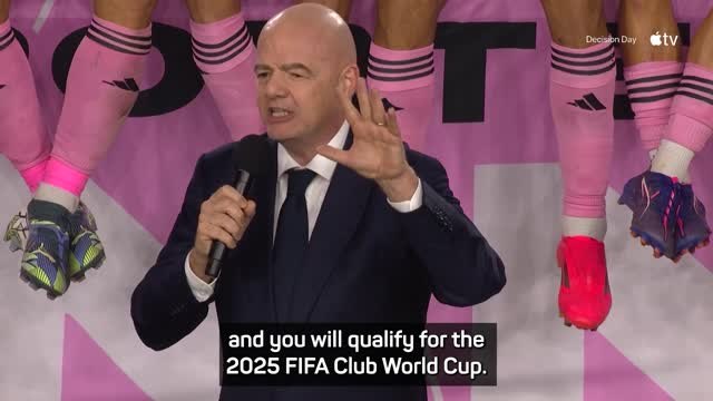 FIFA announce Inter Miami will play in 2025 Club World Cup