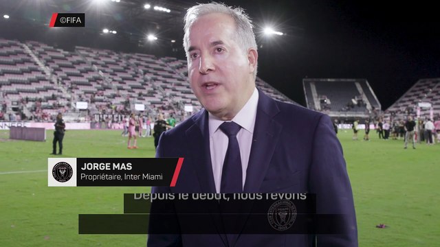 Mas : La preuve que notre rêve est devenu réalité, c'est d'être invité à la Coupe du monde des clubs