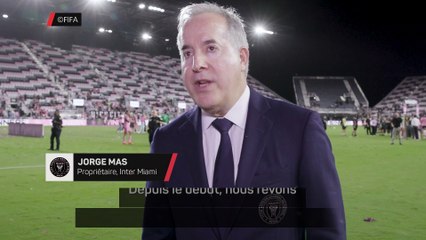 Mas : "La preuve que notre rêve est devenu réalité, c'est d'être invité à la Coupe du monde des clubs"