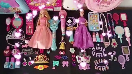 Hello kitty Barbie ,princess snow white ,frozen beauty accessories
