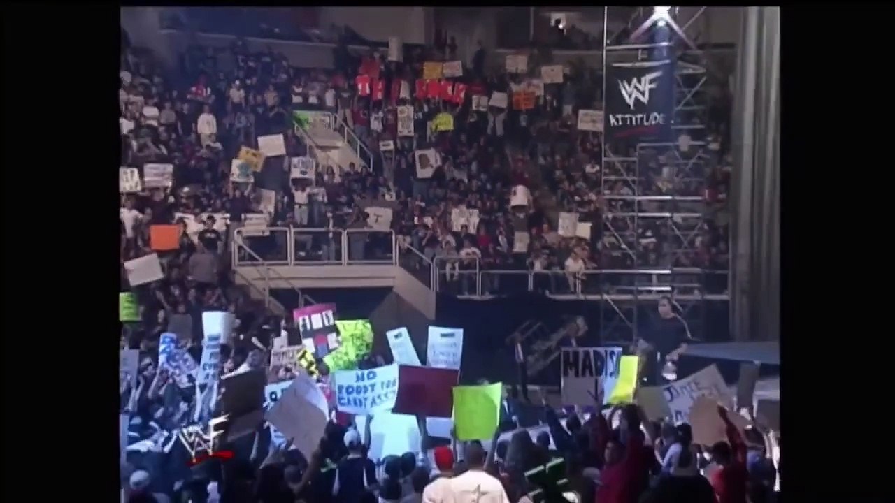 WWF Raw 3_15_1999 - Paul Wight (Big Show) & The Rock vs. Stone Cold & Mankind