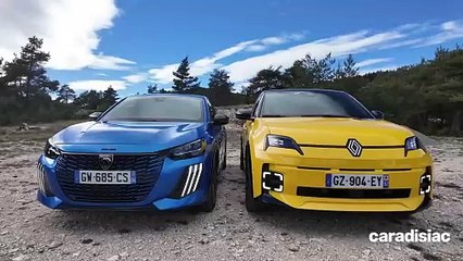 Comparatif - Renault 5 VS Peugeot e-208