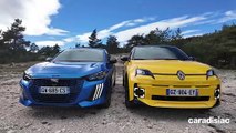 Comparatif - Renault 5 VS Peugeot e-208