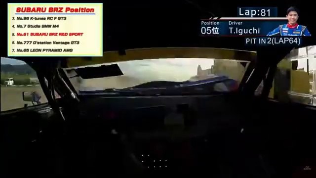 Super GT 2024 3H Autopolis Race Iguchi Big Crash Brake Failure