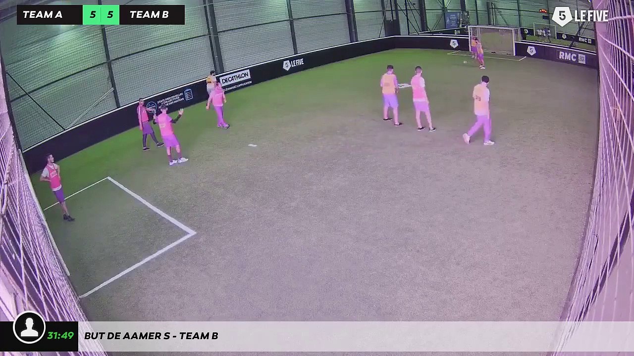 But de Aamer S - Team B