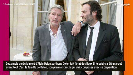 Anthony Delon livre sa première interview deux mois après le vide laissé par Alain Delon : "Je suis orphelin"