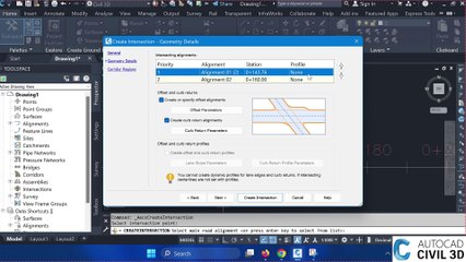 how to create round about in civil 3d #autocadcivil3d #civil3d