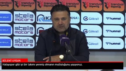 Bülent Uygun'dan taraftarlara teşekkür