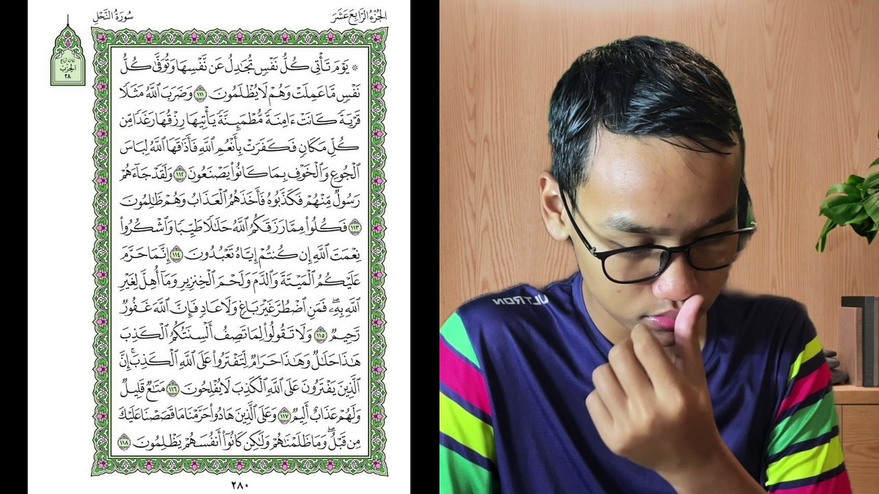 Ngaji Dengan Wan - Imran ms 280 An-Nahl 111 - 118 سورة النحل