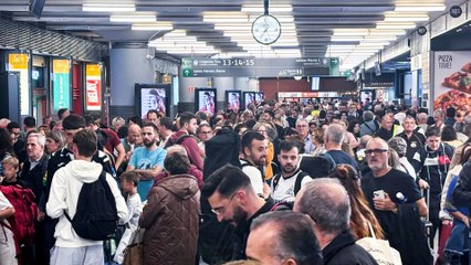 Miles de afectados por la cancelación de trenes