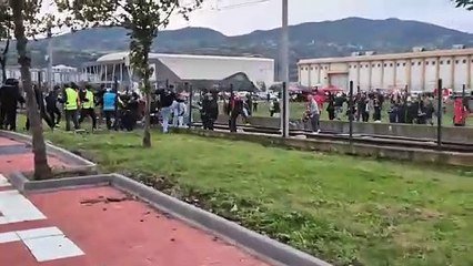 Samsunspor - Fenerbahçe maçı öncesi olay