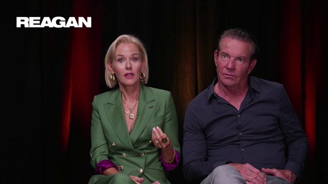 IR Interview: Penelope Ann Miller & Dennis Quaid For Reagan [Showbiz Direct]