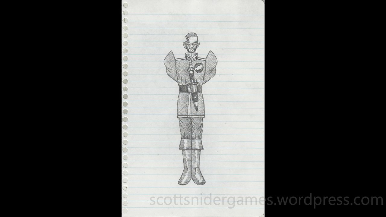 Soldier Pencil Sketch Video #470 (10-20-2024)