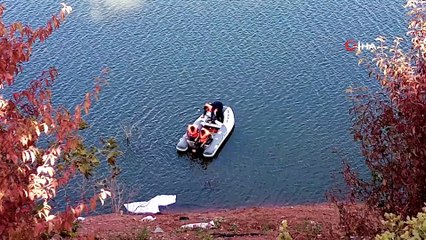 Baraja düşen otomobildeki sürücü boğularak hayatını kaybetti