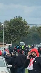 Samsunspor-Fenerbahçe maçı öncesi sokaklar karıştı: Polis müdahale etti