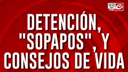 Detención, "sopapos" y consejos de vida: embarazada y retenida en el Día de la Madre