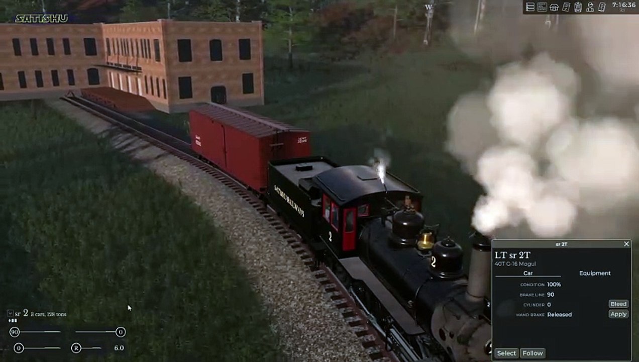 Wagons aufs richtige gleis rangieren. | railroader | ep. 6