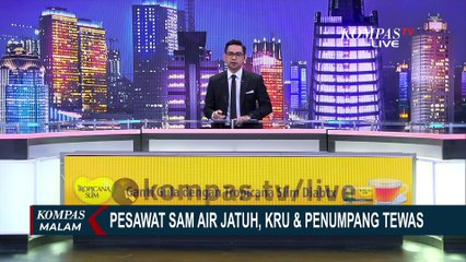 Detik-Detik Pesawat SAM Air Jatuh di Gorontalo, 4 Orang Tewas