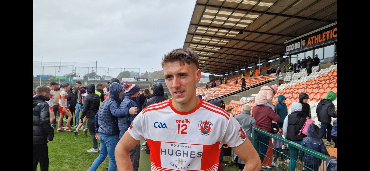 Eoin Woods Carrickcruppen v St Paul's post match