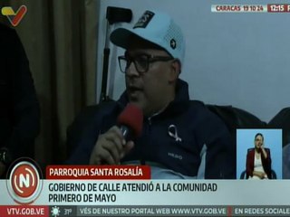 Gobierno de Caracas realizó recorrido casa a casa en la parroquia Santa Rosalía