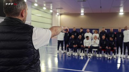 En mode prépa Mondiaux 2024 de tennis-ballon