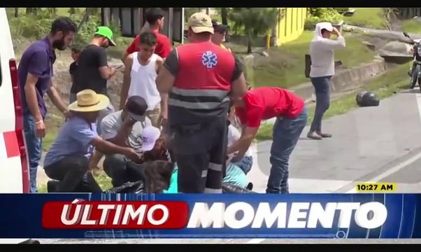 Pareja pierde la vida en aparatoso accidente en Zambrano, Francisco Morazán