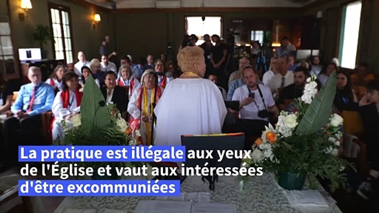 Près du Vatican, une ordination clandestine de femmes prêtres