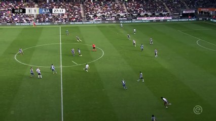 Mario Engels stuns Ajax with halfway line goal