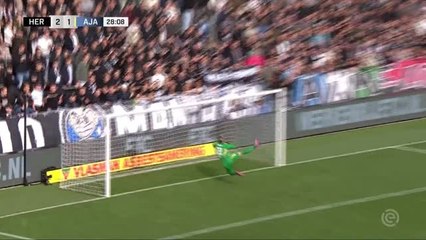 Mario Engels stuns Ajax with halfway line goal