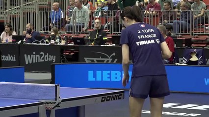 Le replay du 8e de Jia Nan Yuan - Tennis de table - Championnats d'Europe